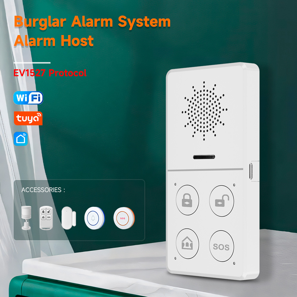 Tuya Wifi Smart Alarm System 4 - Sim Gsm Alarm บทวิจารณ์และราคา