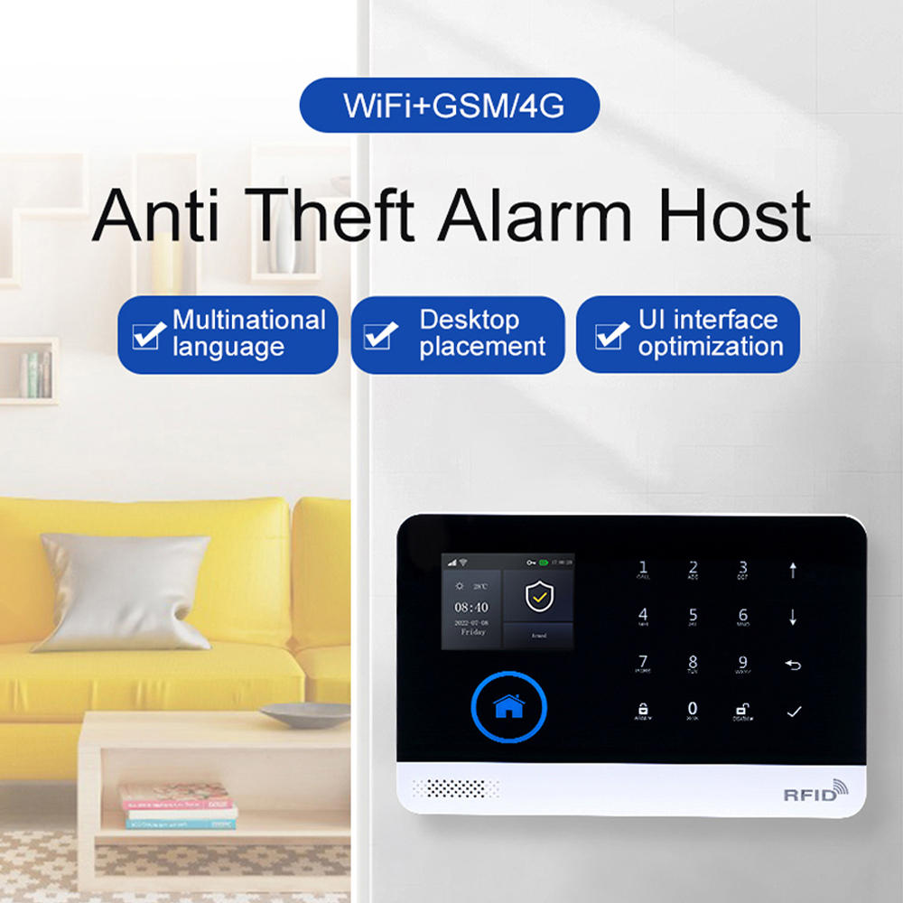 ระบบสัญญาณกันขโมยภายในบ้าน PGS - Sim Gsm Alarm บทวิจารณ์และราคา