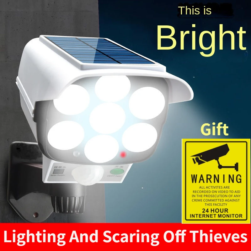 กลางแจ้งพลังงานแสงอาทิตย์ Ligh - Home Security Items บทวิจารณ์และราคา